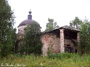 Кировская область, Лузский район, д. Антипино, церковь Троицы Живоначальной, (1844).